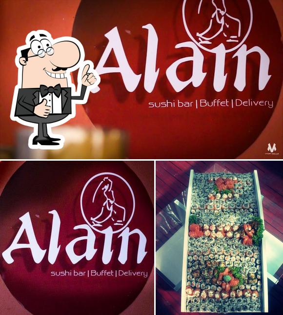 See this image of Alain Sushi