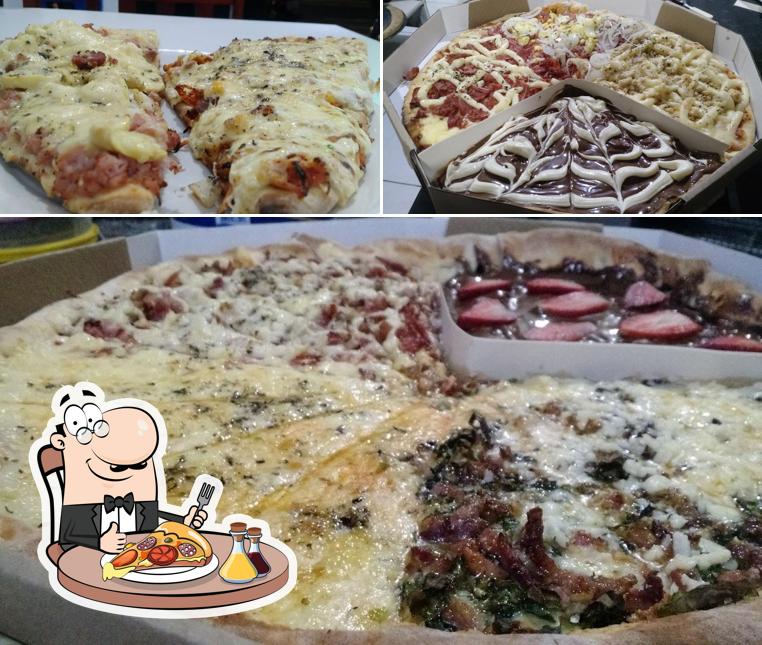 Escolha diversos estilos de pizza