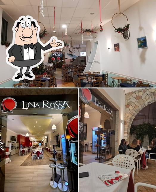 Gli interni di Ristorante/Pizzeria Luna Rossa