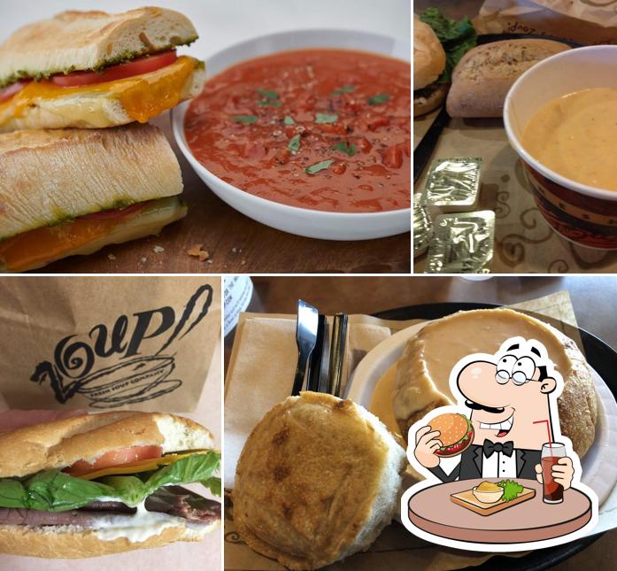 Try out a burger at Z!Eats (Formerly Zoup!)