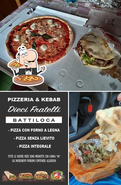 Prova tra le svariate varianti di pizza