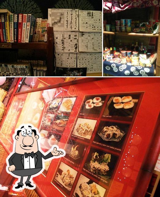 The interior of Yamane Borne - Sushi y comida japonesa casera