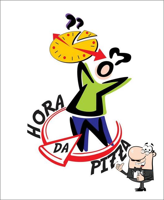 Look at the picture of Hora da Pizza