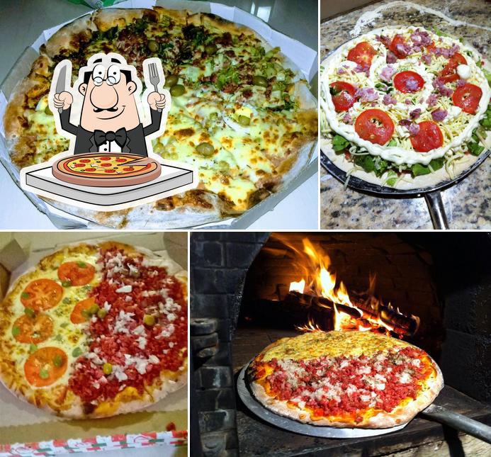 Experimente diferentes variedades de pizza