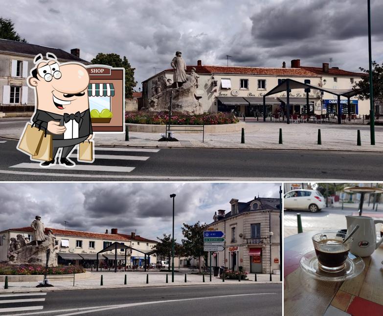 La photo de la extérieur et nourriture concernant bar tabac "au père la victoire "