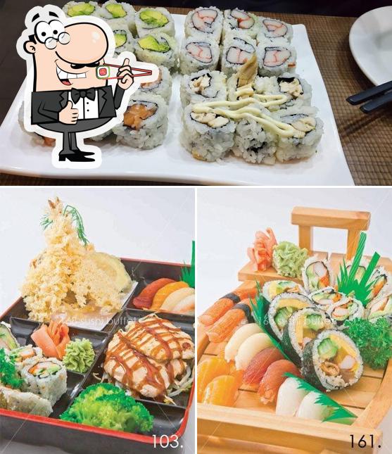 Commandez de nombreuses options de sushi