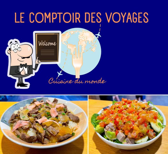 Regarder cette image de Le comptoir des voyages (cuisine du monde)