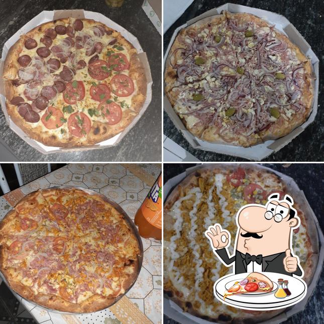Pizzas bom tempo