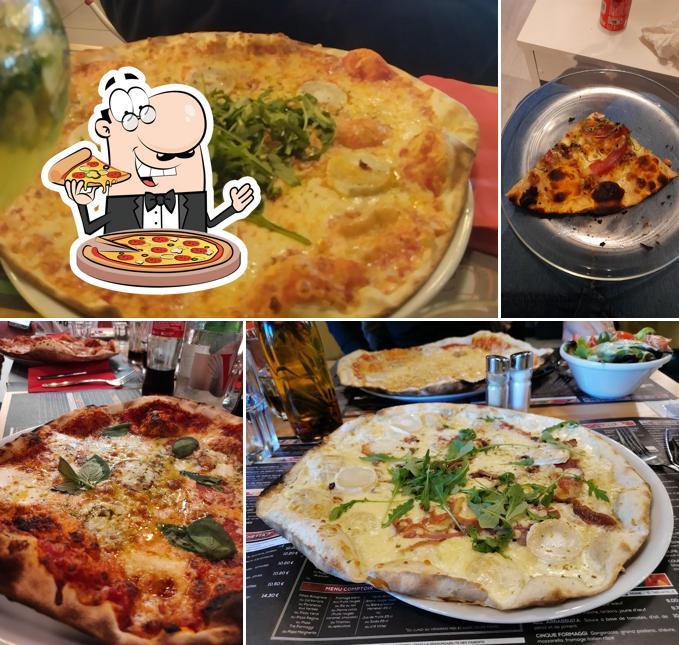 Choisissez des pizzas à Au Comptoir Italien