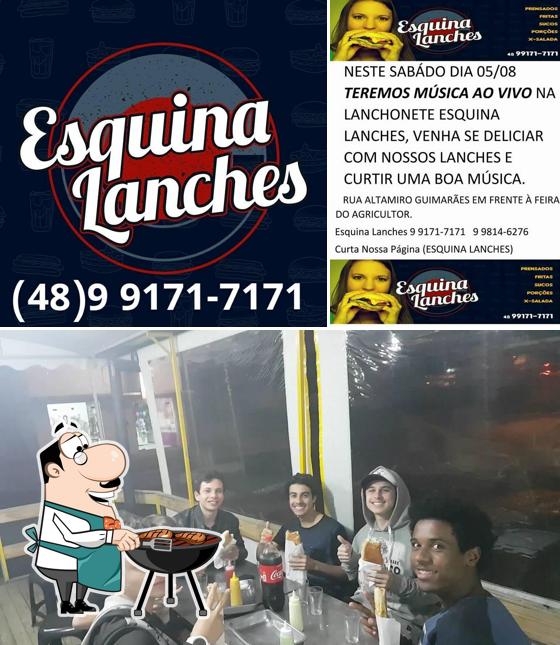 Here's an image of Esquina Lanches