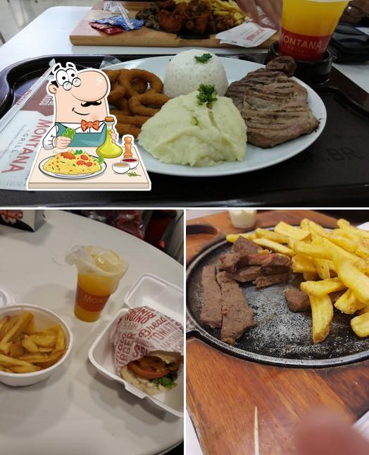 Comida em Montana Grill - Mogi Shopping