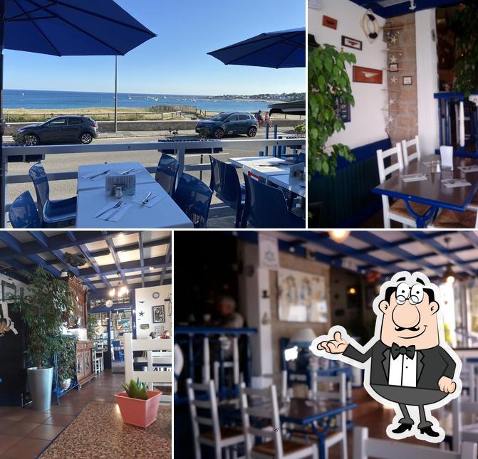 Check out how Crêperie de la Plage looks inside