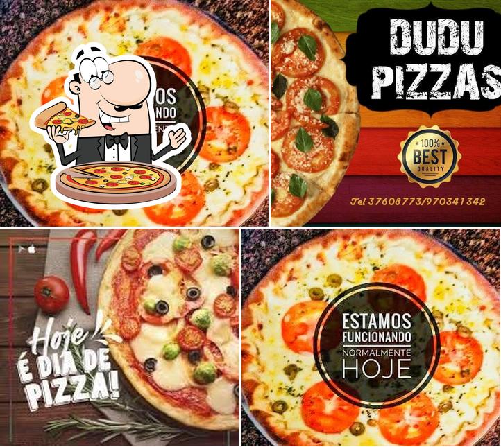 Try out pizza at Dudu Pizza