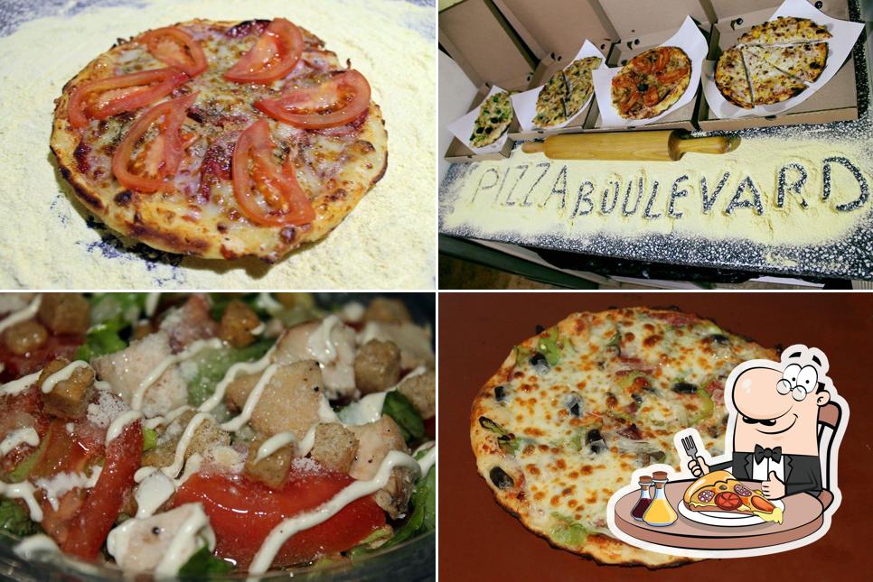 Choisissez différents genres de pizzas