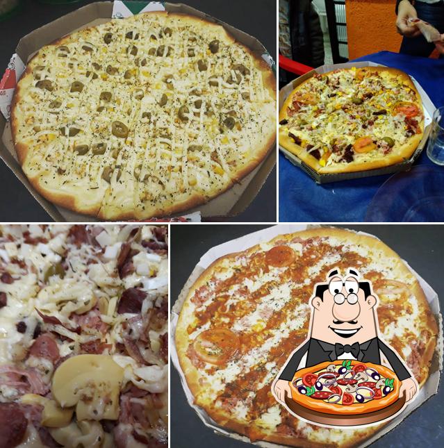 Peça diversos tipos de pizza