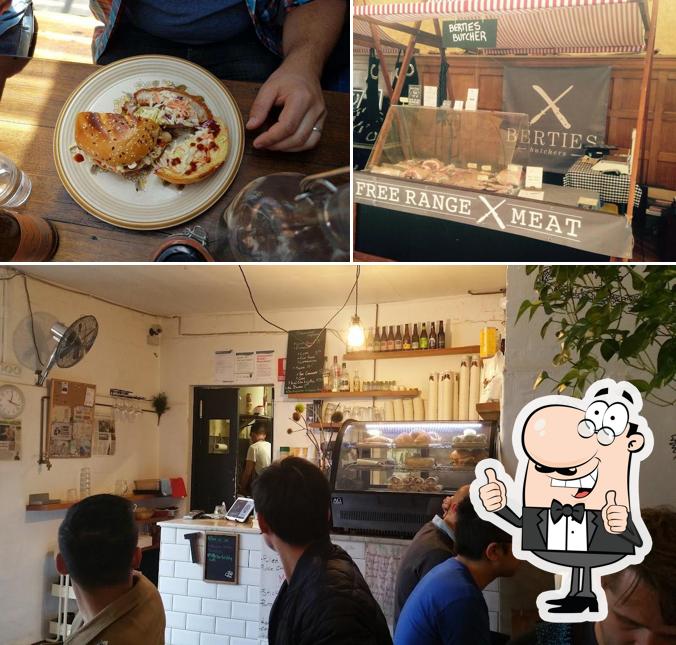 Berties Butchers & Little Bertie’s Cafe in Richmond Restaurant menu
