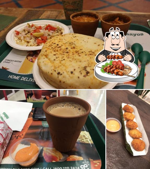 This is the image displaying food and beer at Chaayos Cafe at Seawoods Grand Central Mall