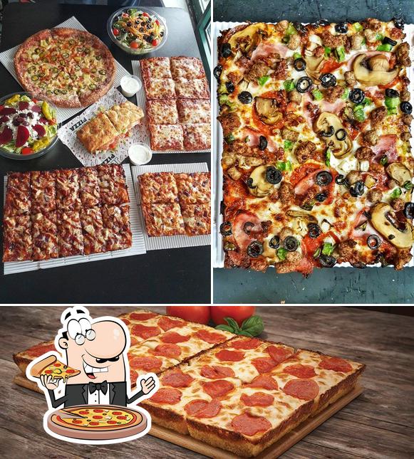 Order pizza at Jet's Pizza