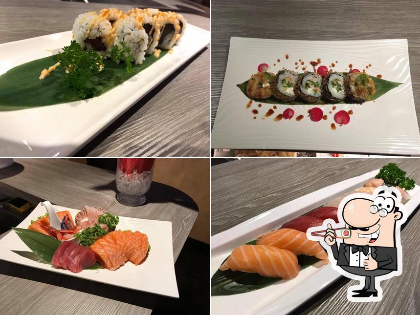 Ordina le diverse opzioni di sushi