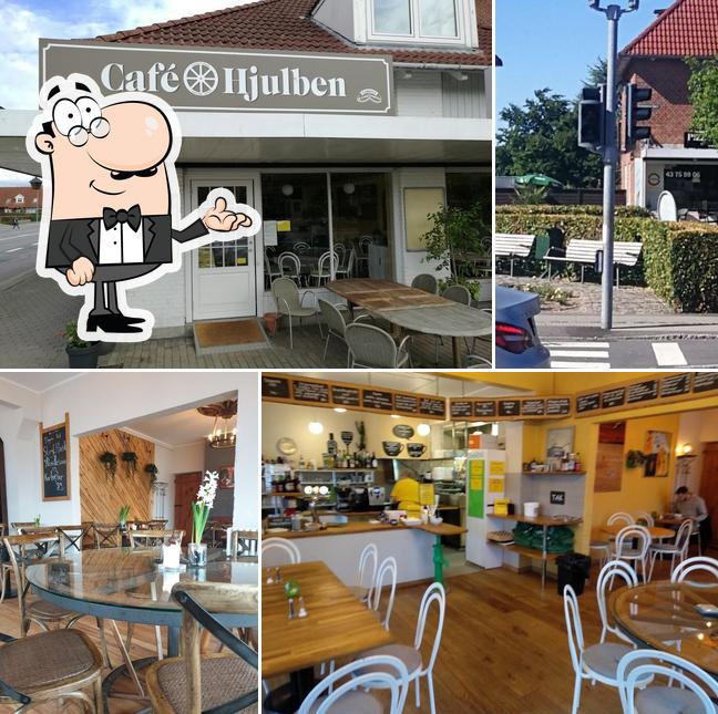 L'intérieur de Cafe Hjulben