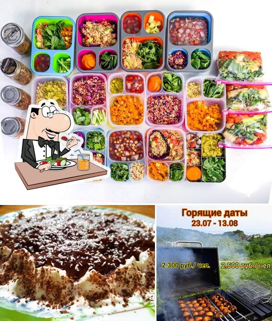 Еда в "Дивный Лотос ретритный центр-прекрасное место для проведения мероприятий на Черном Море"