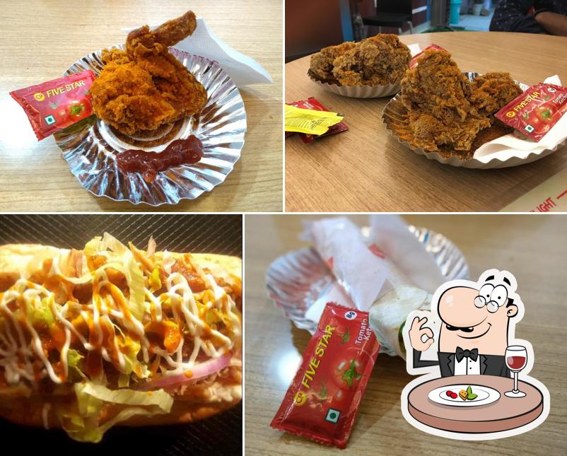 Meals at Five Star Chicken, Attibele