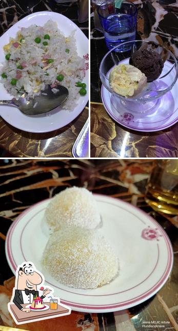 Le Palais de Shanghai offre une variété de plats sucrés