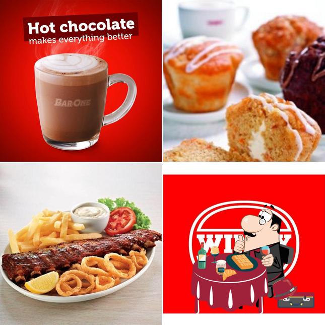 Wimpy serves a number of sweet dishes