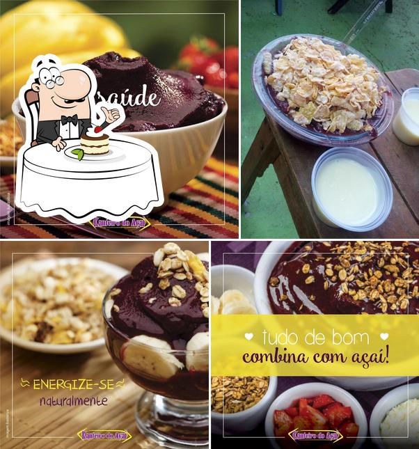 Kanteiro do Acai provê uma gama de sobremesas