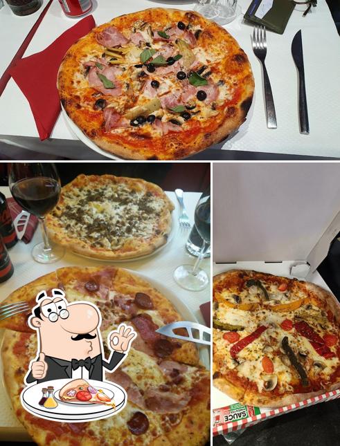 Попробуйте пиццу в "Restaurant italien pizzeria la gourmandise"
