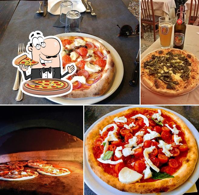 Отведайте пиццу в "Pizzeria Ristorante Alla Grotta"