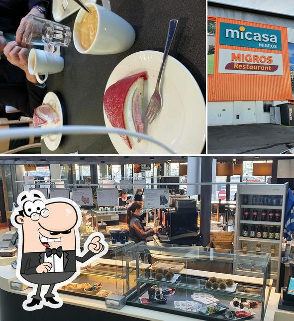 Migros Take Away si caratterizza per la esterno e cibo