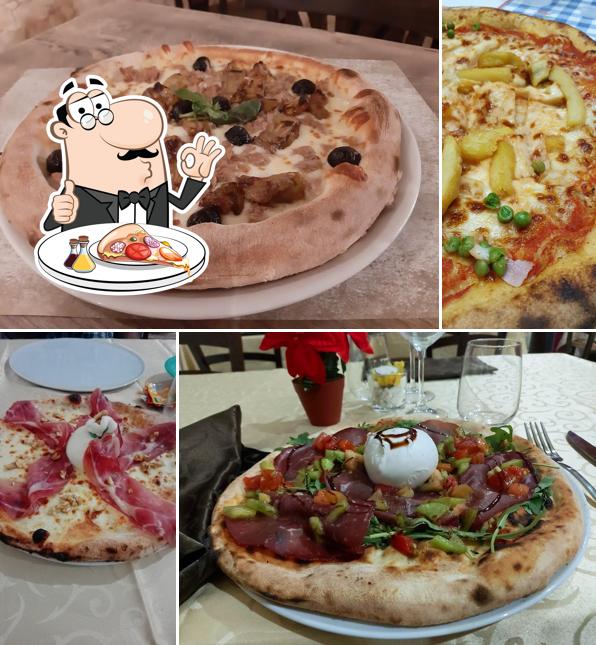 Scegli tra le molte varianti di pizza