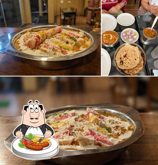 Food at shubh avsar family restaurant maheshwar