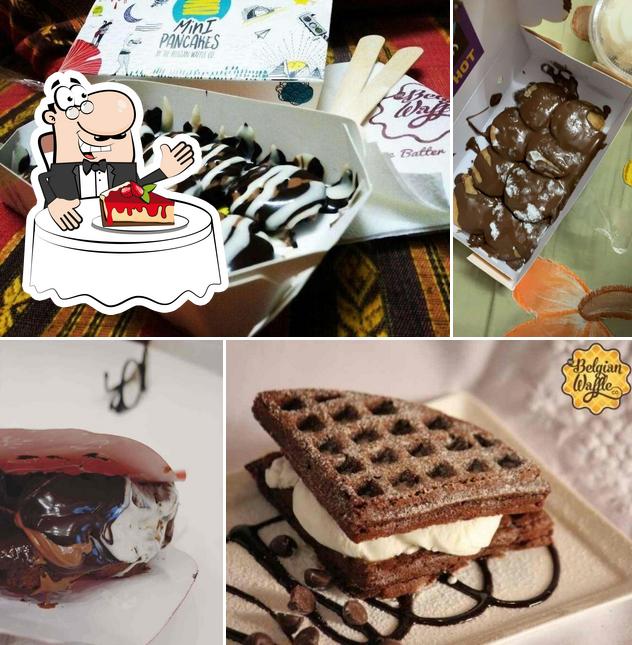 The Belgian Waffle Co provides a variety of desserts