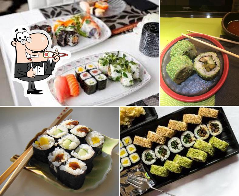 Prova le diverse opzioni di sushi