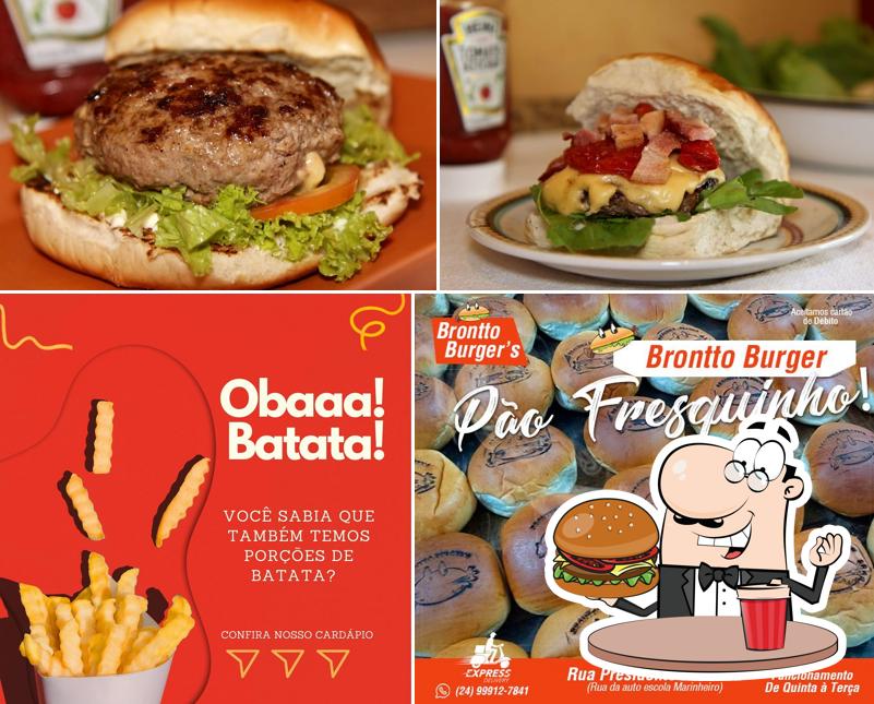 Hambúrguer em Brontto Burgers