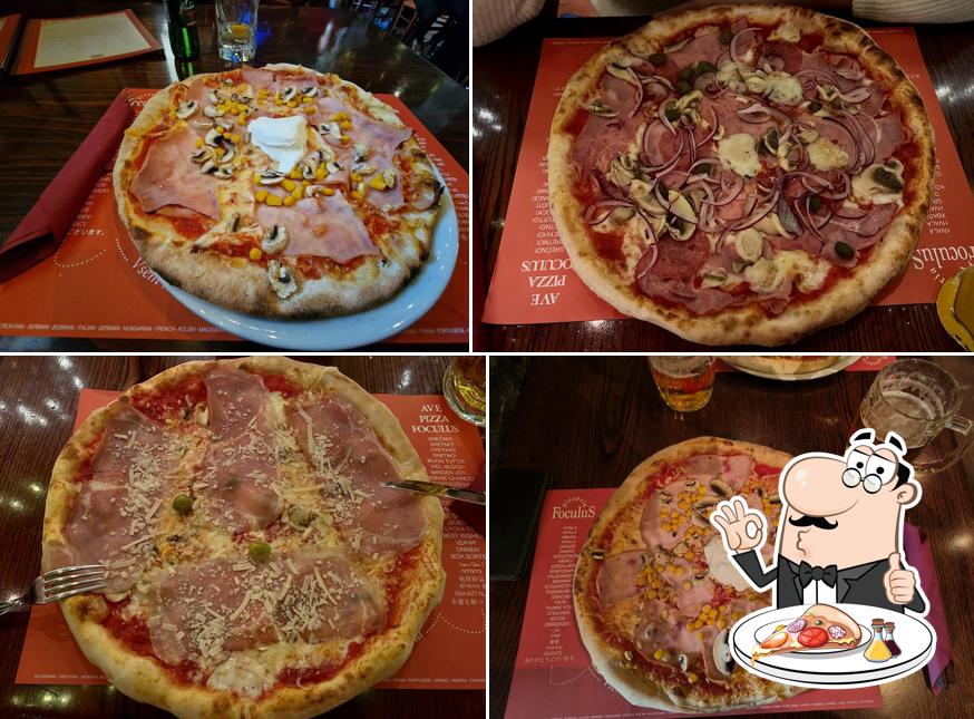 A Pizzeria FoculuS, puoi provare una bella pizza