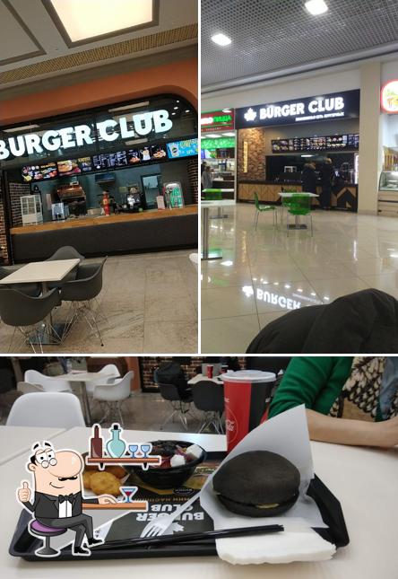 L'intérieur de Burger Club