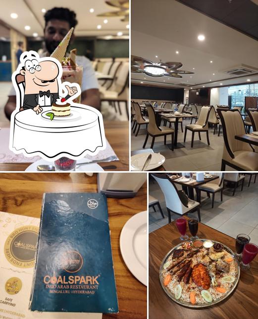 CoalSpark Multi Cuisine Restaurant offers a range of sweet dishes