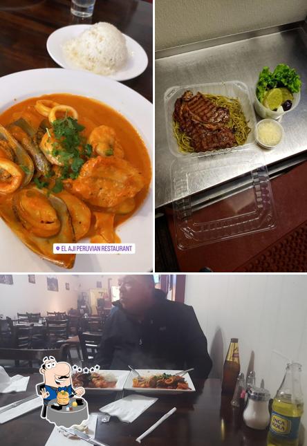 Meals at El Aji Peruvian Restaurant