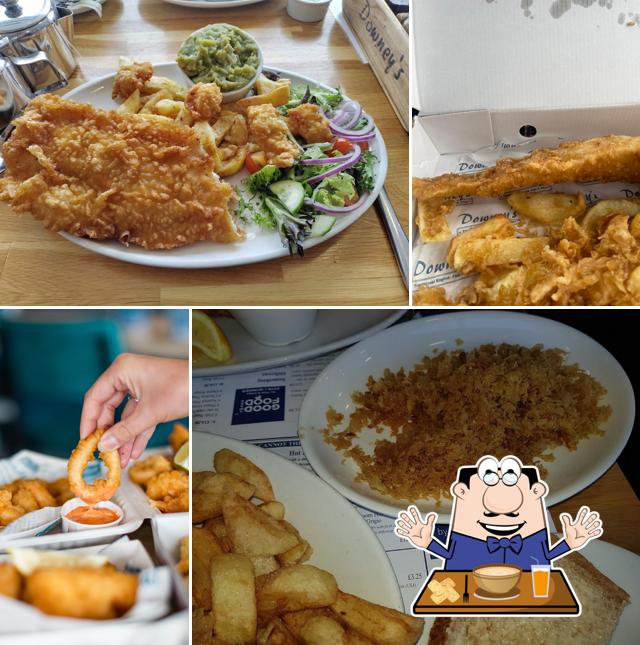 Downey’s Fish & Chips in Seaham Restaurant menu and reviews