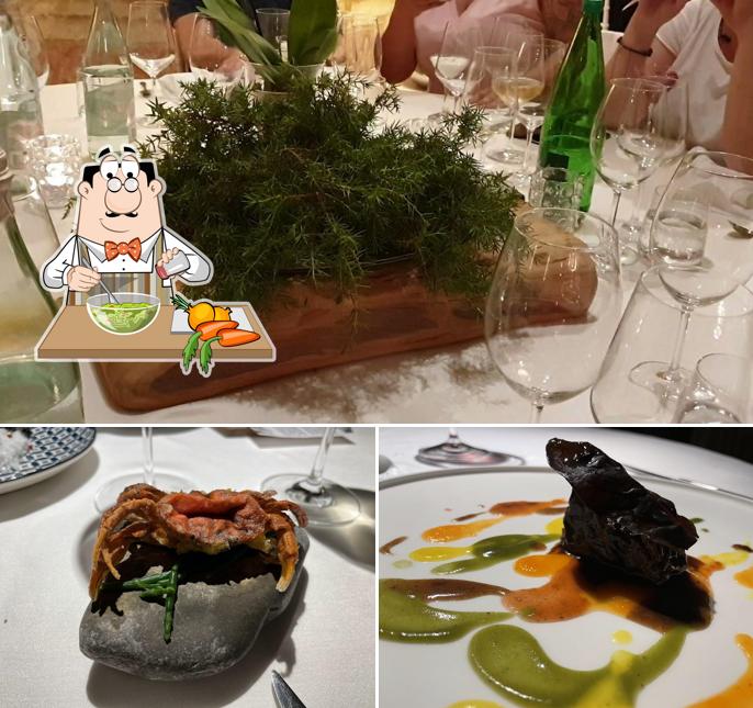 Insalata di alghe al Gostilna pri Lojzetu - Dvorec Zemono