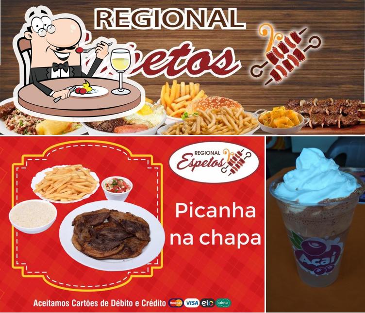 Comida em Regional Espetos