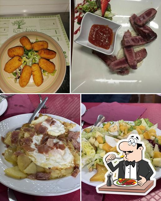 Platos en Restaurante Los Olivos de Alfacar