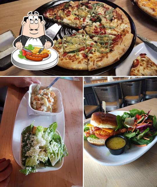 Food at Boston Pizza