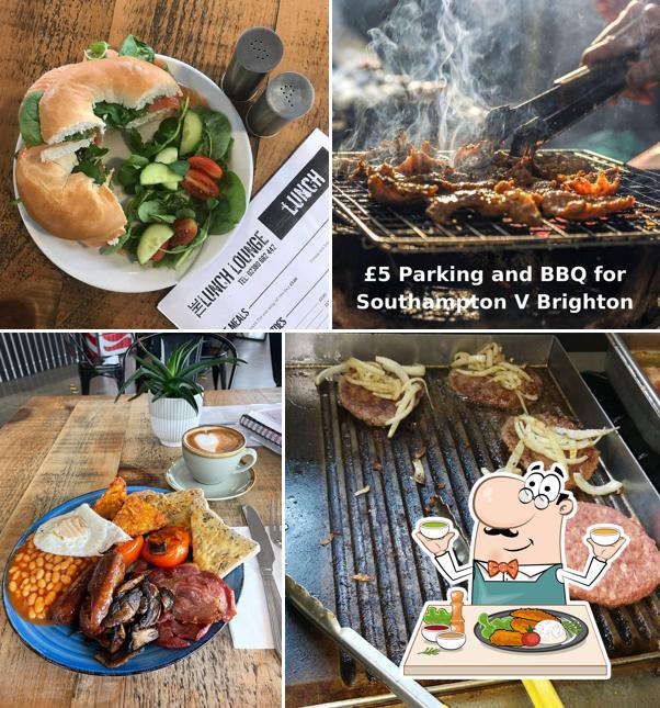 Lunch Lounge Basepoint Southampton in Southampton Restaurant menu