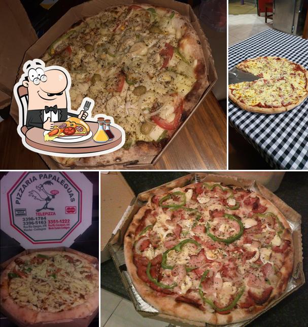 Peça pizza no Pizzaria Papaléguas