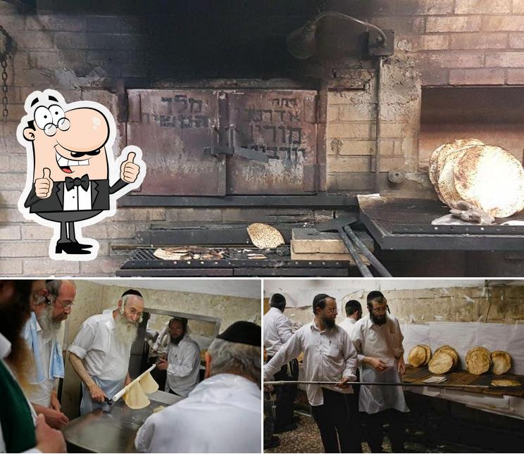 Here's a pic of Lubavitch Matzah Bakery
