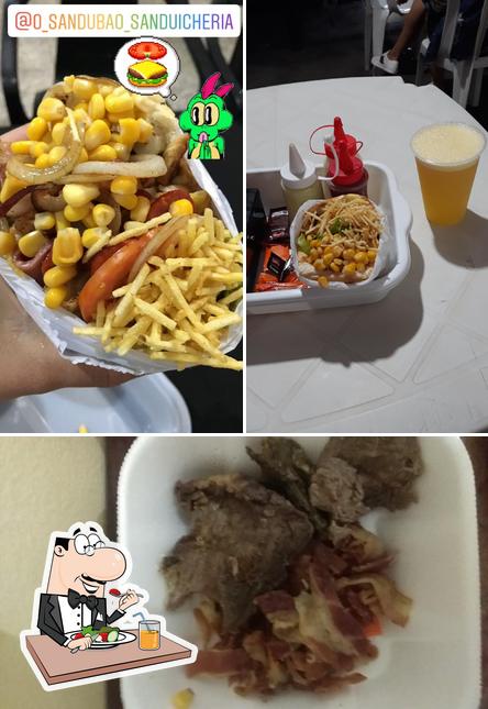 Comida em Sandubão Sanduicheria